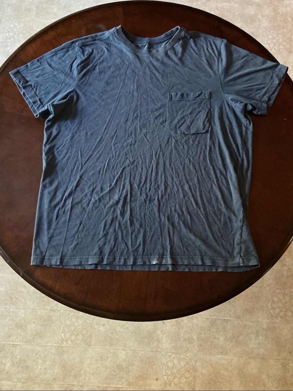Outdoor Life - Men's Short Sleeve Pocket Tee in Faded Blue